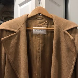 Tan Max Mara Coat - Size 2